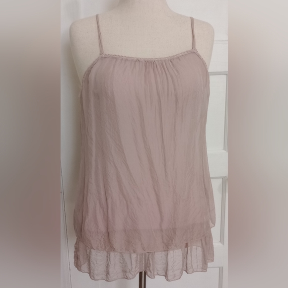 Chic Women's Mauve Tank Top - Picture 1 of 8